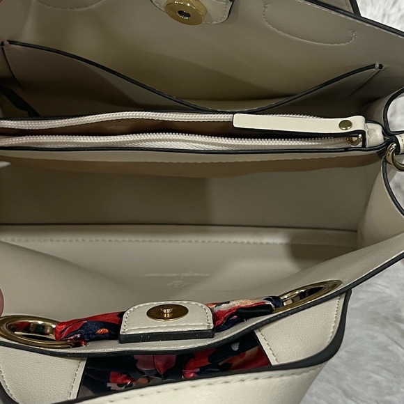 Nanette Lepore Regina Crossbody Satchel 2 way Vegan Leather purse handbag - Picture 8 of 10